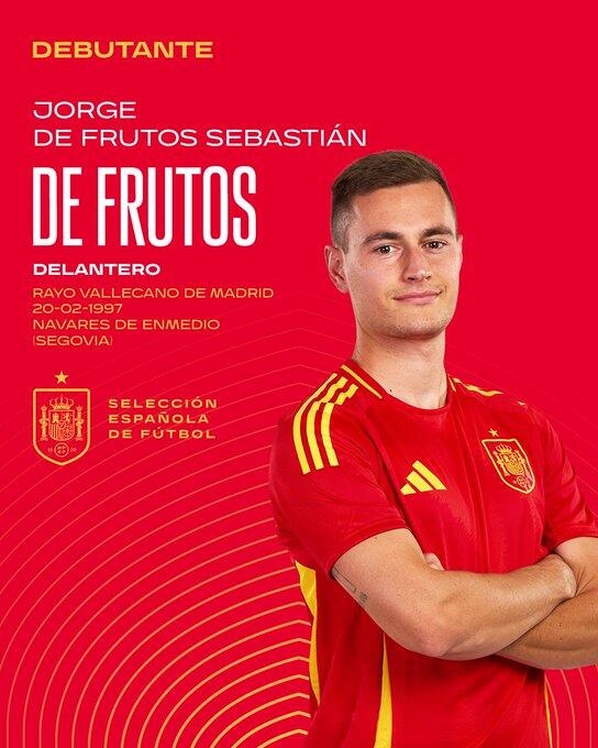 De Frutos: Tôi rất hài lòng với lần ra mắt của mình ở Tây Ban Nha, đó là một khoảnh khắc rất quan tr